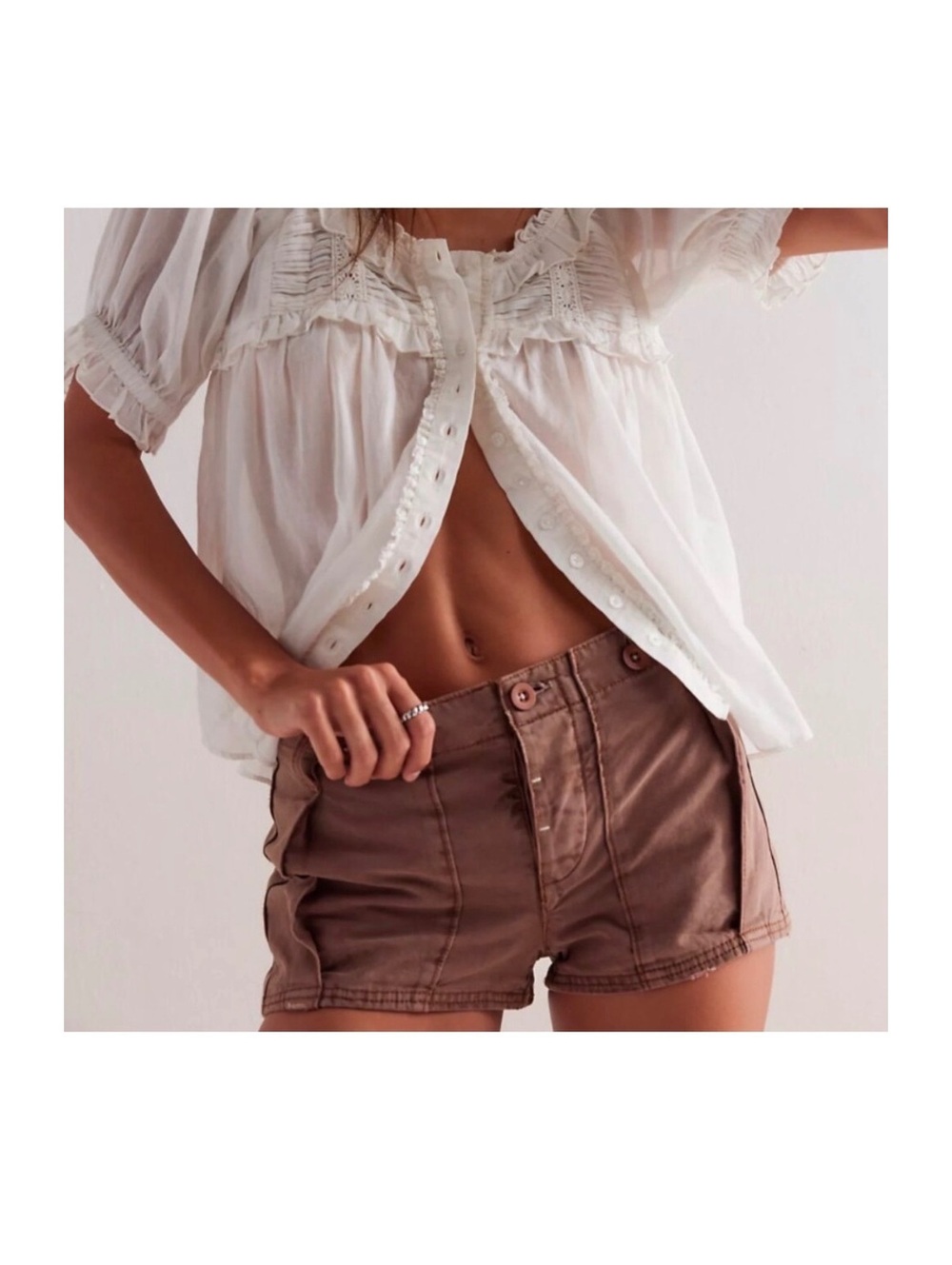 Free People all yours micro short size 8